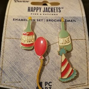 Party pins set